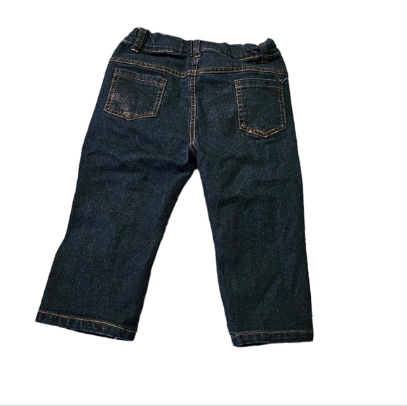 BMG Boutique 2pc Easter Top & Distressed Patched Denim Capris Size 2XL or 6 yrs - Picture 6 of 12